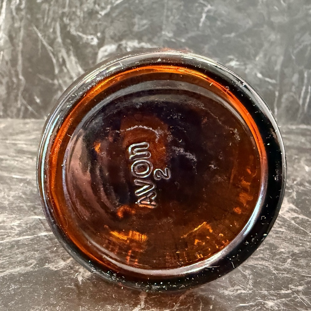 AVON Bucking Bronco and Cowboy Amber Bottle - Picture 13 of 16